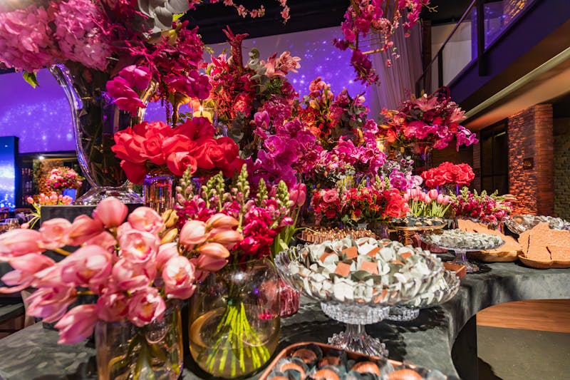 Grande composition florale luxe
